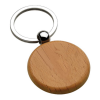 Personalized Round Wooden Keychains 