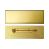 Promotional Gold Brass Badges with Safety Pin
