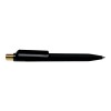 Maxema Personalized Dot Pens with Gold Push Button Black