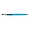 Personalized Dot Pens with White Clip Ocean Blue