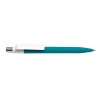 Personalized Dot Pens with White Clip Dark Cyan