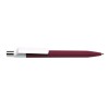 Personalized Dot Pens with White Clip Maroon 