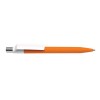 Personalized Dot Pens with White Clip Orange