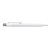 Personalized Dot Pens with White Clip White
