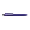 Personalized Dot Pens with Transparent Clip Dark Purple