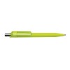 Personalized Dot Pens with Transparent Clip Lime Green