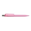 Personalized Dot Pens with Transparent Clip Light Pink