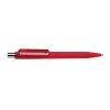 Personalized Dot Pens with Transparent Clip Red