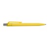 Personalized Dot Pens with Transparent Clip Yellow