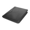Personalized Leather Portfolio with Zipper and Calculator 