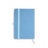 Personalized A6 Size PU Leather Notebook Light Blue