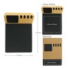 Customized Foldable Cork+PU Mousepad with Mobile & Pen Holder 