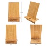 Logo Bamboo Mobile Stand 