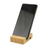 Personalized Bamboo Phone Stands with Two Different Slots 
