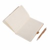 Personalized A5 Cork Fabric Hard Cover Notebook and Pen Set | BORSA