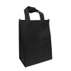 Promotional A5 Black Non Woven Shopping Bags 