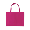 Promotional Horizontal Non-woven Bags Dark Pink