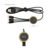 3-in-1 Multi-Charging Cable 100 cm with Light-up Logo