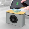 Personalized Bluetooth Speaker with Wireless Charger