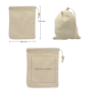 Cotton Pouch Bags with Drawstring