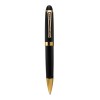 Personalized Black and Gold Metal Pens