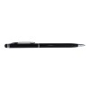 Personalized Slim Metal Pens with Stylus Black