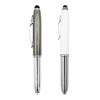 Personalized 3 in 1 Metal Pens with Stylus and Light 
