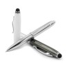 Personalized Logo 3 in 1 Metal Pens with Stylus and Light 