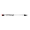 Promotional White Stylus Metal Pens Red