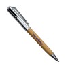 Promotional Logo Chrome and Bamboo Metal Pens 