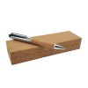 Personalized Metal Pen with Cork Barrel and Box