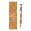 Promotional Logo Metal Pen with Cork Barrel and Box
