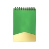 Promotional Recycled Notepad with Pen Green
