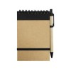 Promotional Recycled Notepads with Pen Black