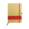 Personalized Eco-Friendly Notebooks with Pen Holder Red