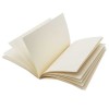 Promotional A5 Size Milk Paper Sewn Bound Notebooks 