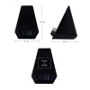 Wireless Charger BT Speaker with Clock & Light-up Logo
