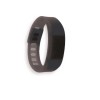 Promotional Silicone Wristbands with Digital Watch Black