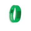 Promotional Silicone Wristbands with Digital Watch Green