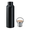 Promotional Stainless Steel Bamboo Lid Flask