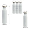 Stainless Steel Bamboo Lid Flask