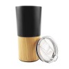 Personalized Travel Tumbler with Bamboo