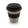 Personalized Bamboo Fiber Cups Black