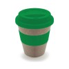 Personalized Bamboo Fiber Cups Green