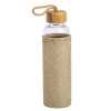Personalized Logo Glass Bottle with Sleeve