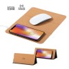 Cork Mouse Pad with 15W Wireless Charger