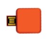 Personalized Twister USB Flash Drives Orange