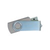 Personalized Silver Swivel USB Flash Drives Grey