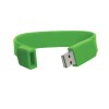 Personalized Wristbands USB Flash Drives Green
