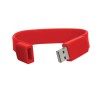 Personalized Wristbands USB Flash Drives Red